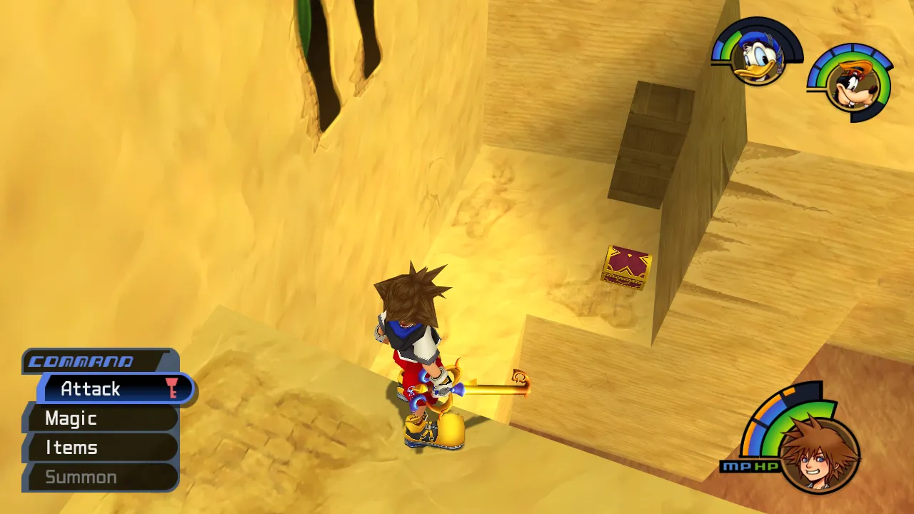 Agrabah Bazaar Across Windows Chest